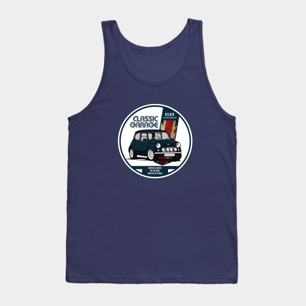 British mini car design Tank Top by colouredwolfe11